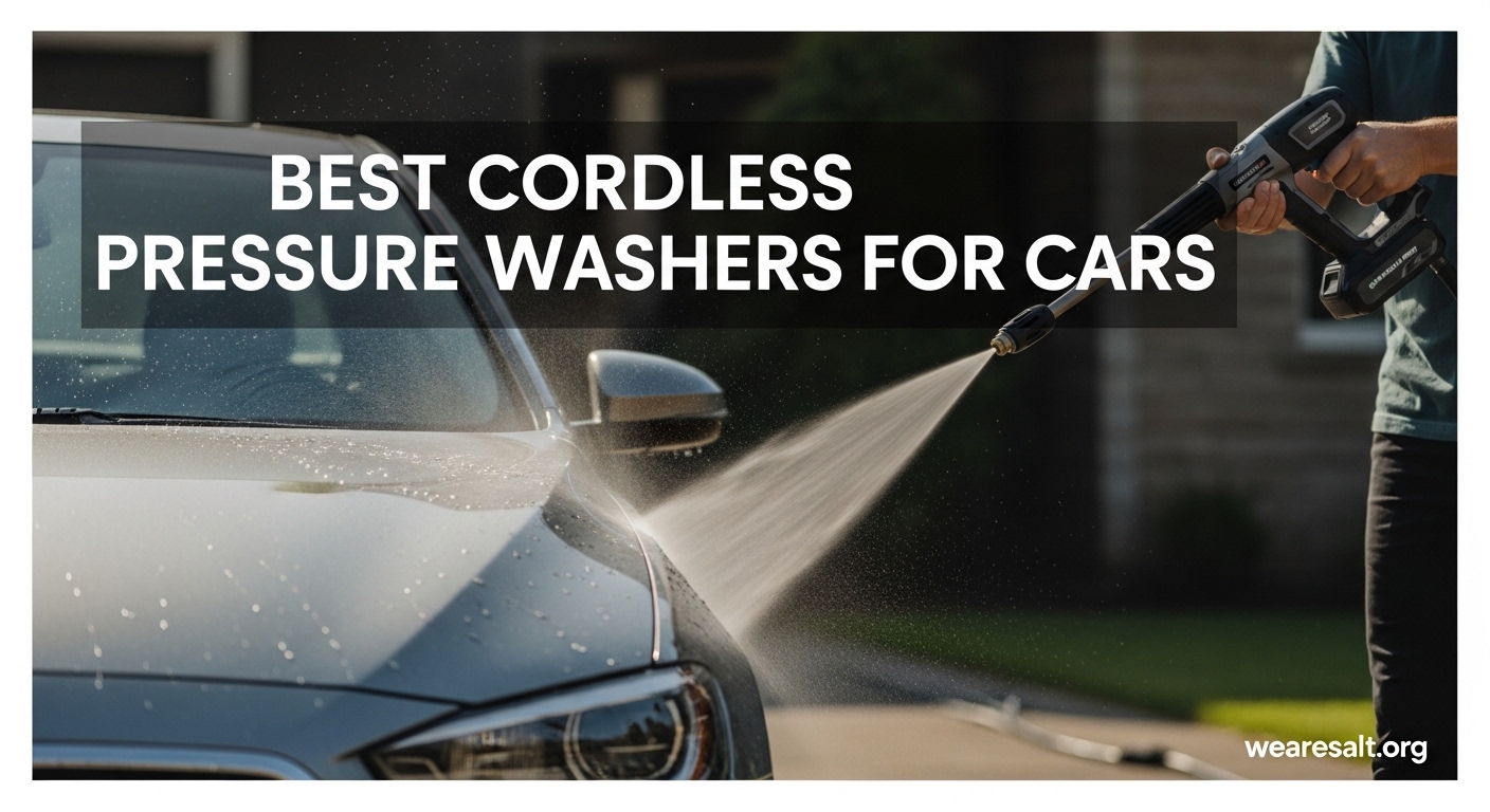Best Cordless Pressure Washers for Cars