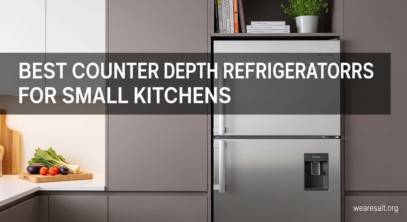 Best Counter Depth Refrigerators for Small Kitchens