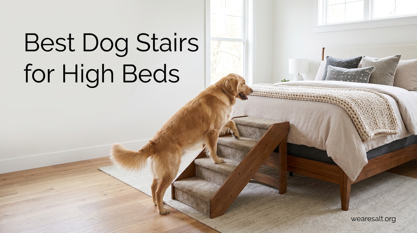 Best Dog Stairs for High Beds
