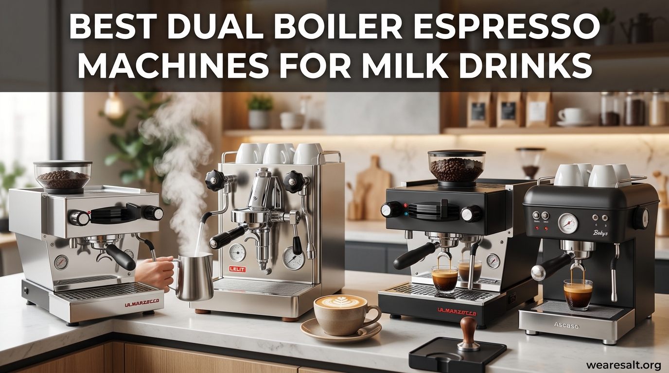 Best Dual Boiler Espresso Machines for Milk Drinks