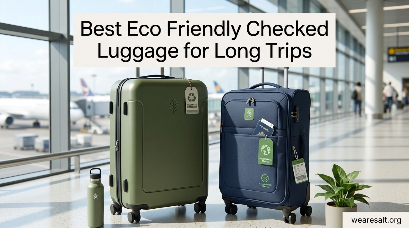 Best Eco Friendly Checked Luggage for Long Trips