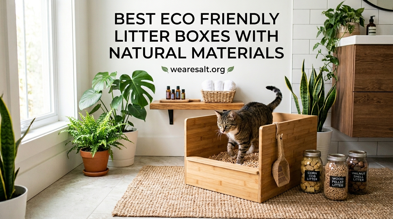 Best Eco Friendly Litter Boxes with Natural Materials