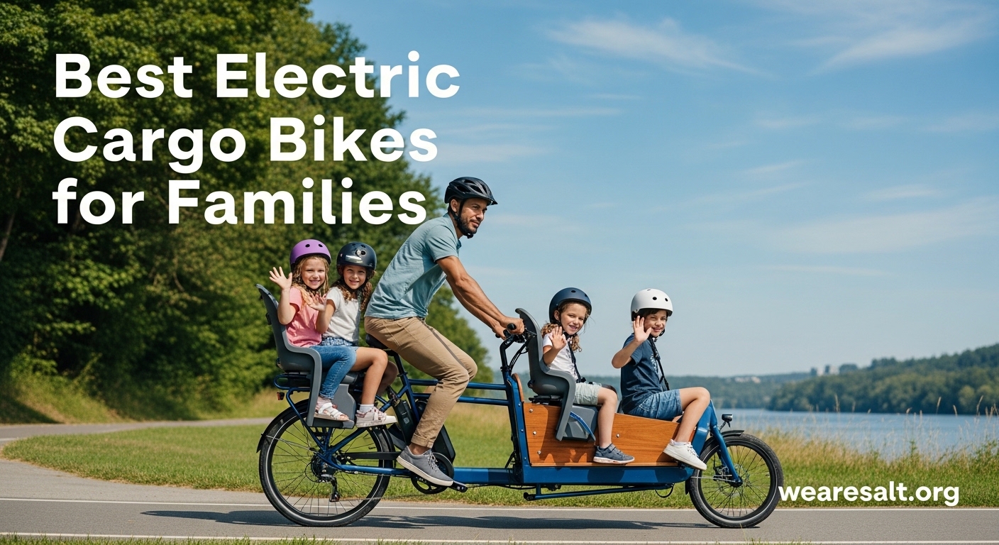 Best Electric Cargo Bikes for Families
