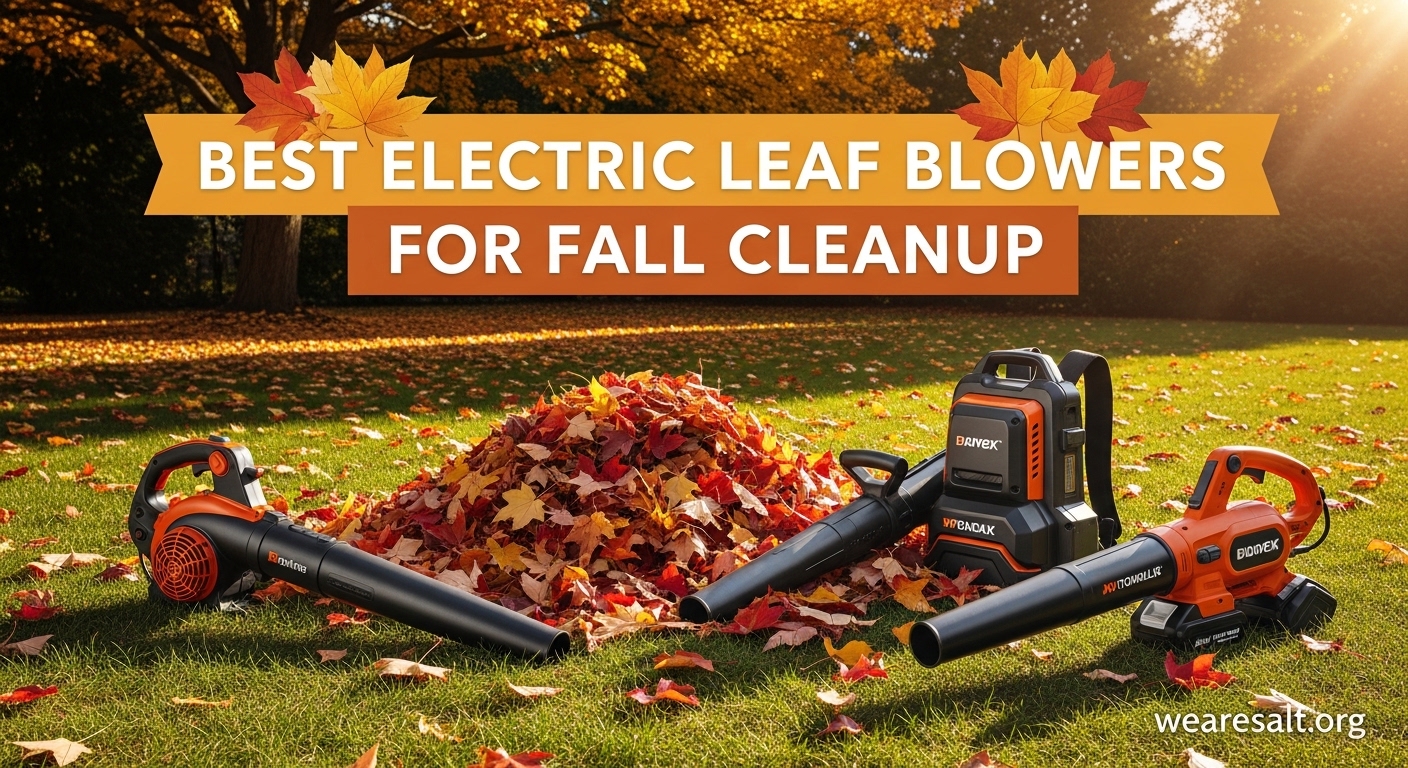 Best Electric Leaf Blowers for Fall Cleanup