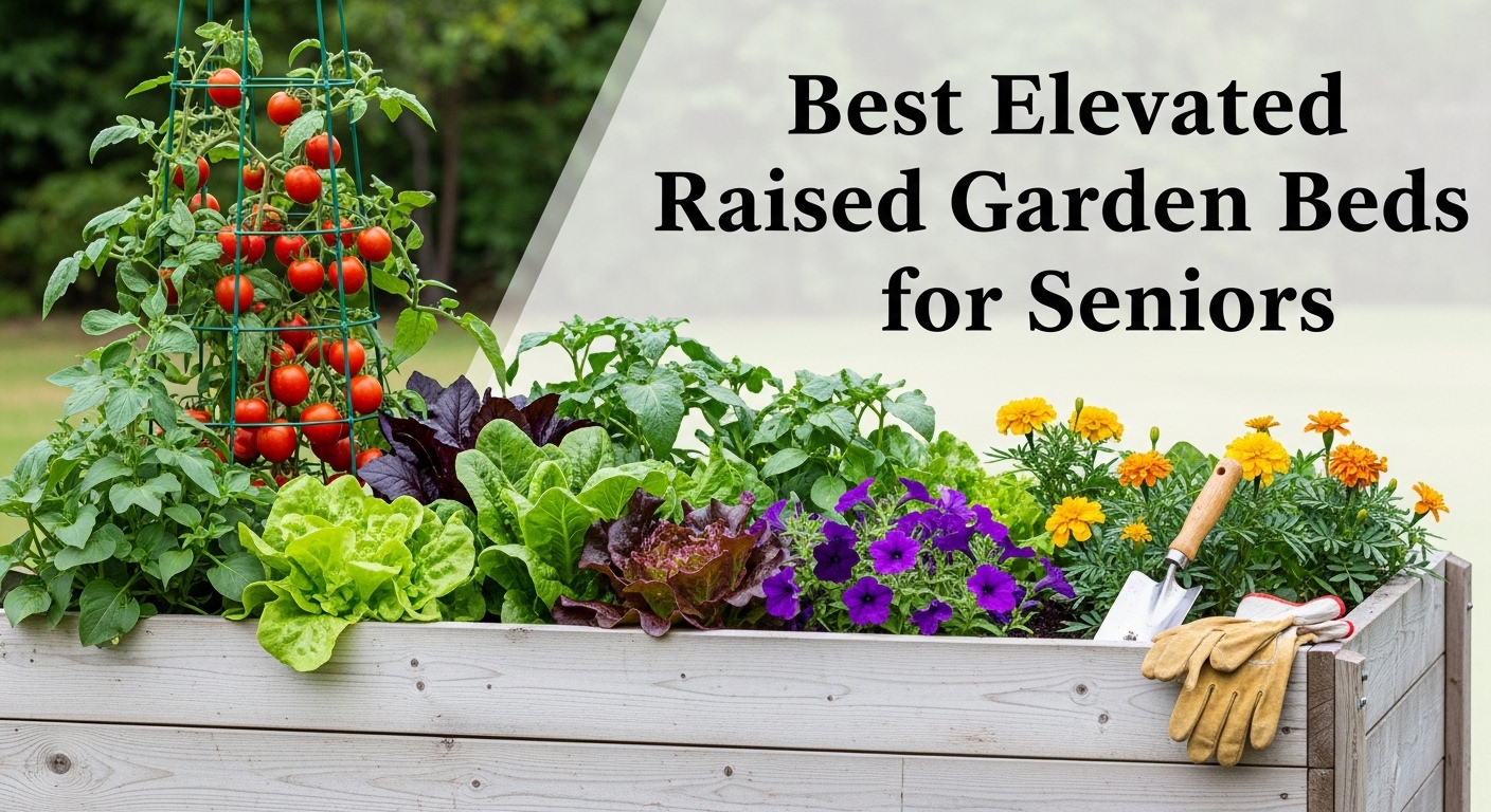 Best Elevated Raised Garden Beds for Seniors