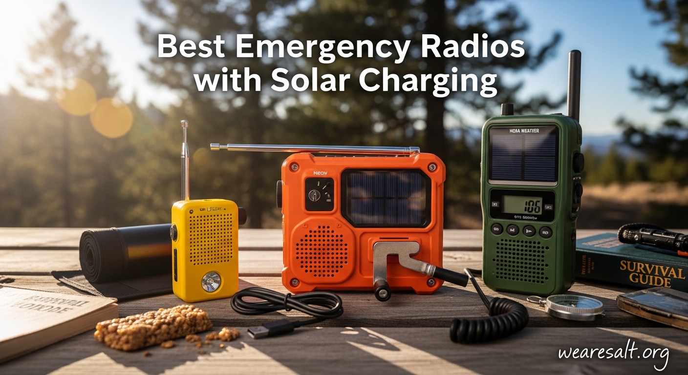 Best Emergency Radios with Solar Charging
