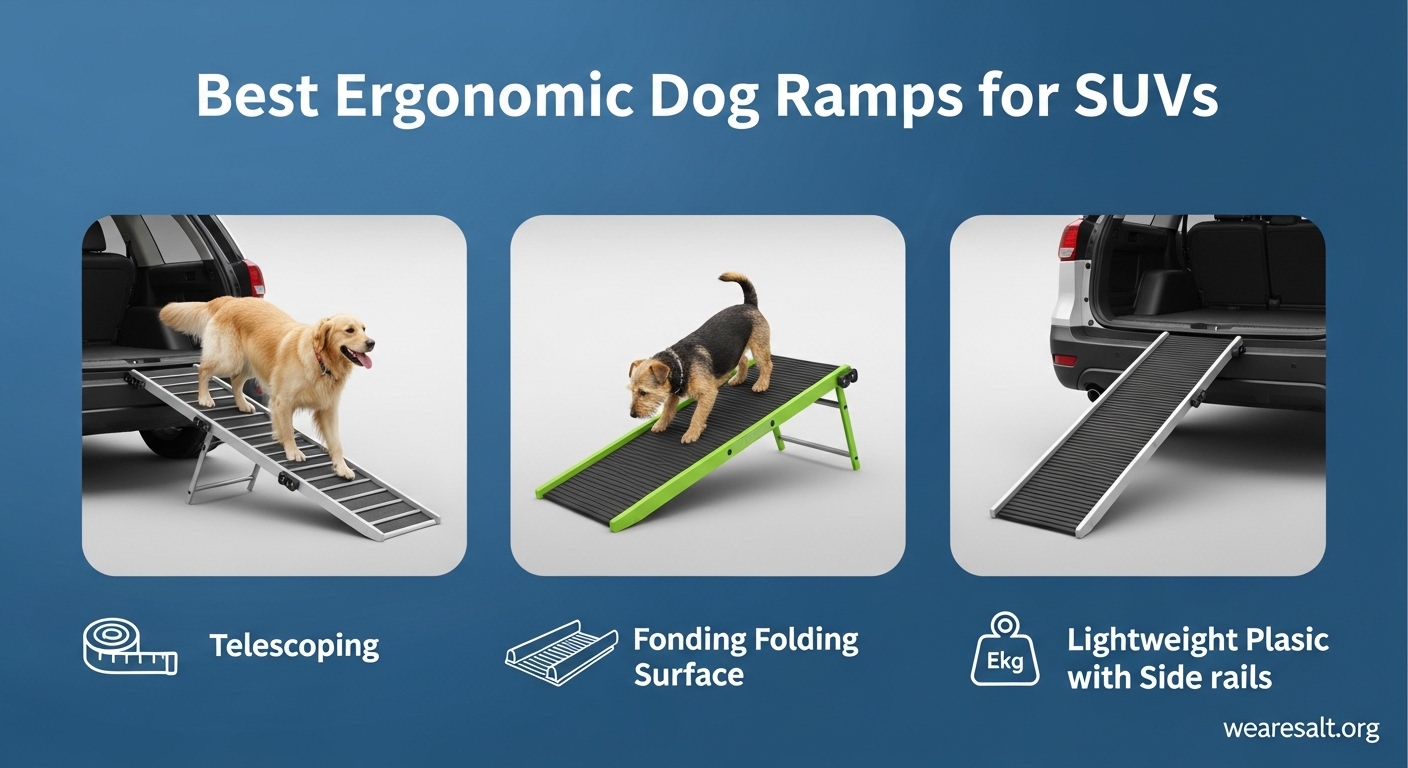 Best Ergonomic Dog Ramps for SUVs