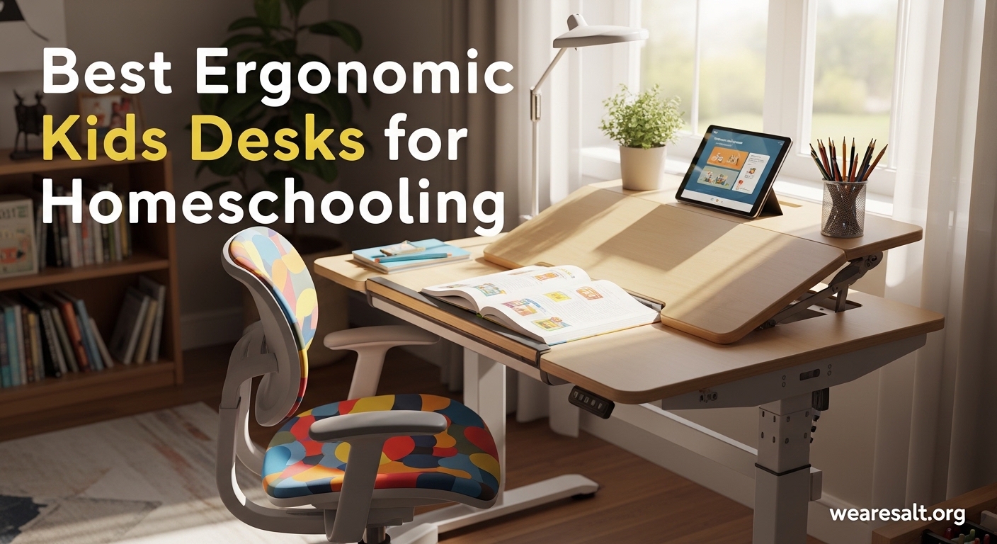 Best Ergonomic Kids Desks for Homeschooling