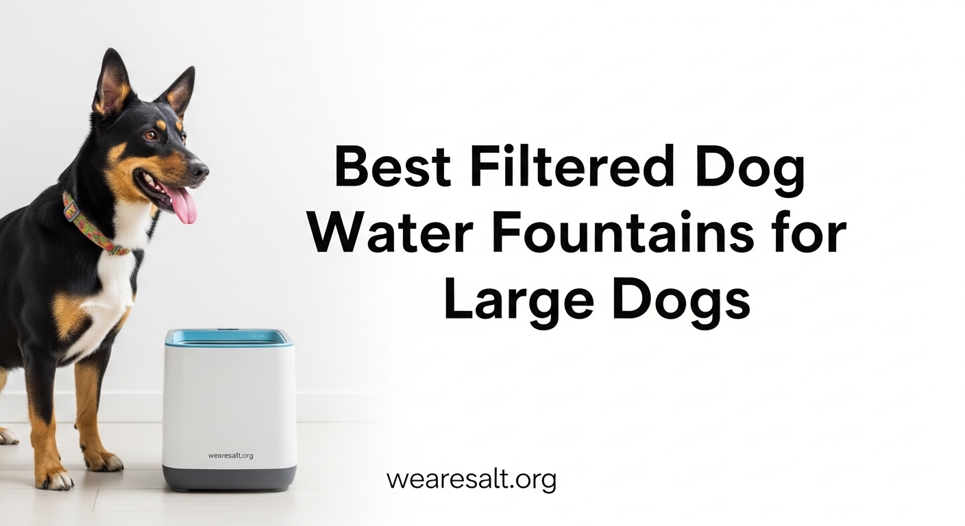 Best Filtered Dog Water Fountains for Large Dogs