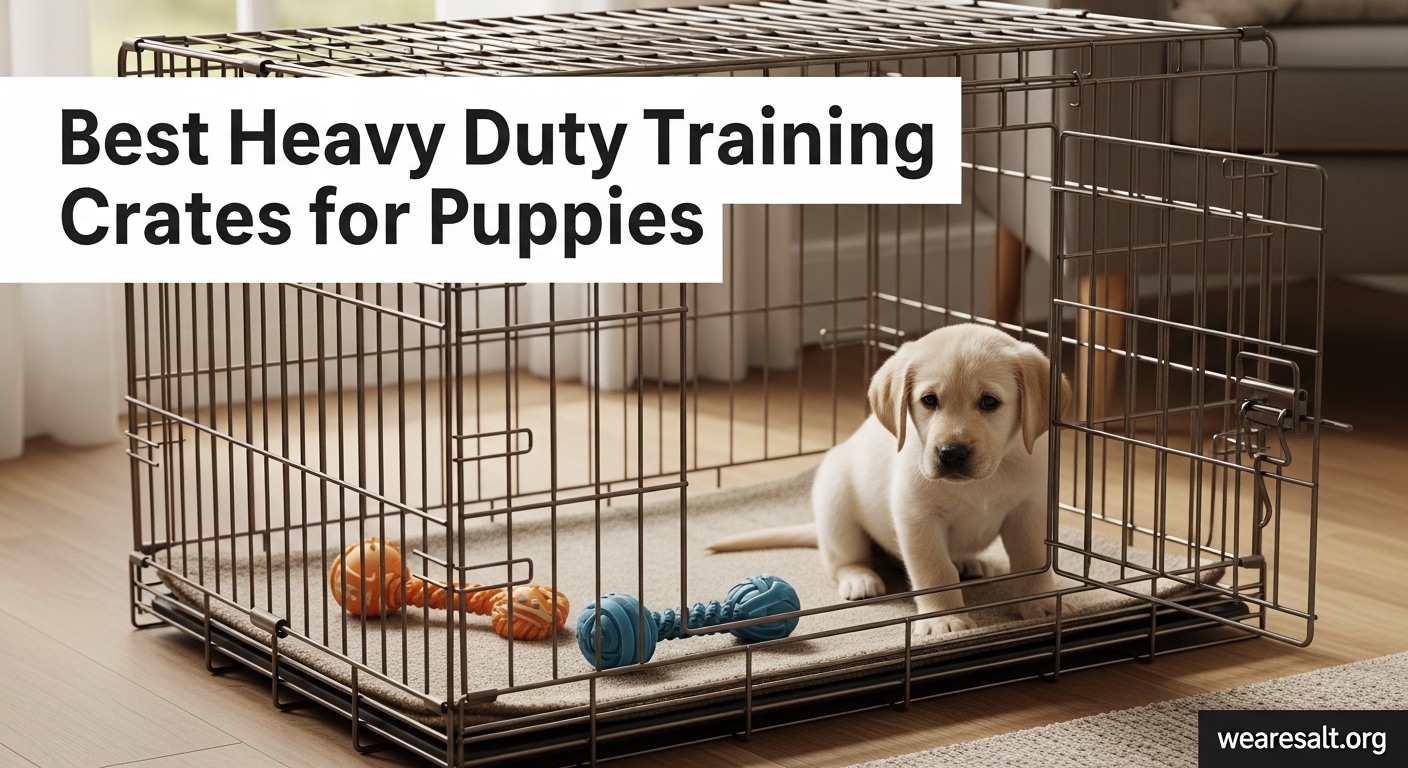 Best Heavy Duty Training Crates for Puppies