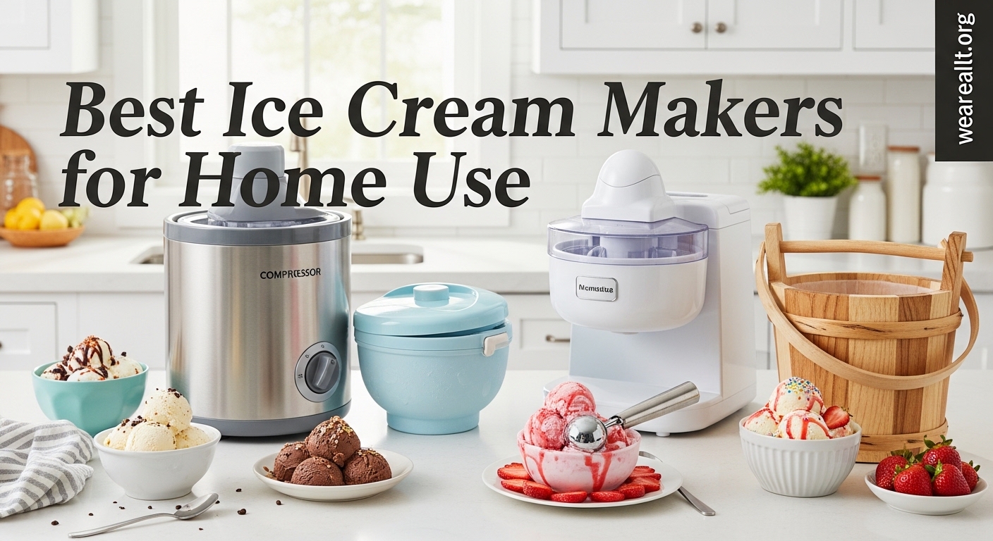 Best Ice Cream Makers for Home Use