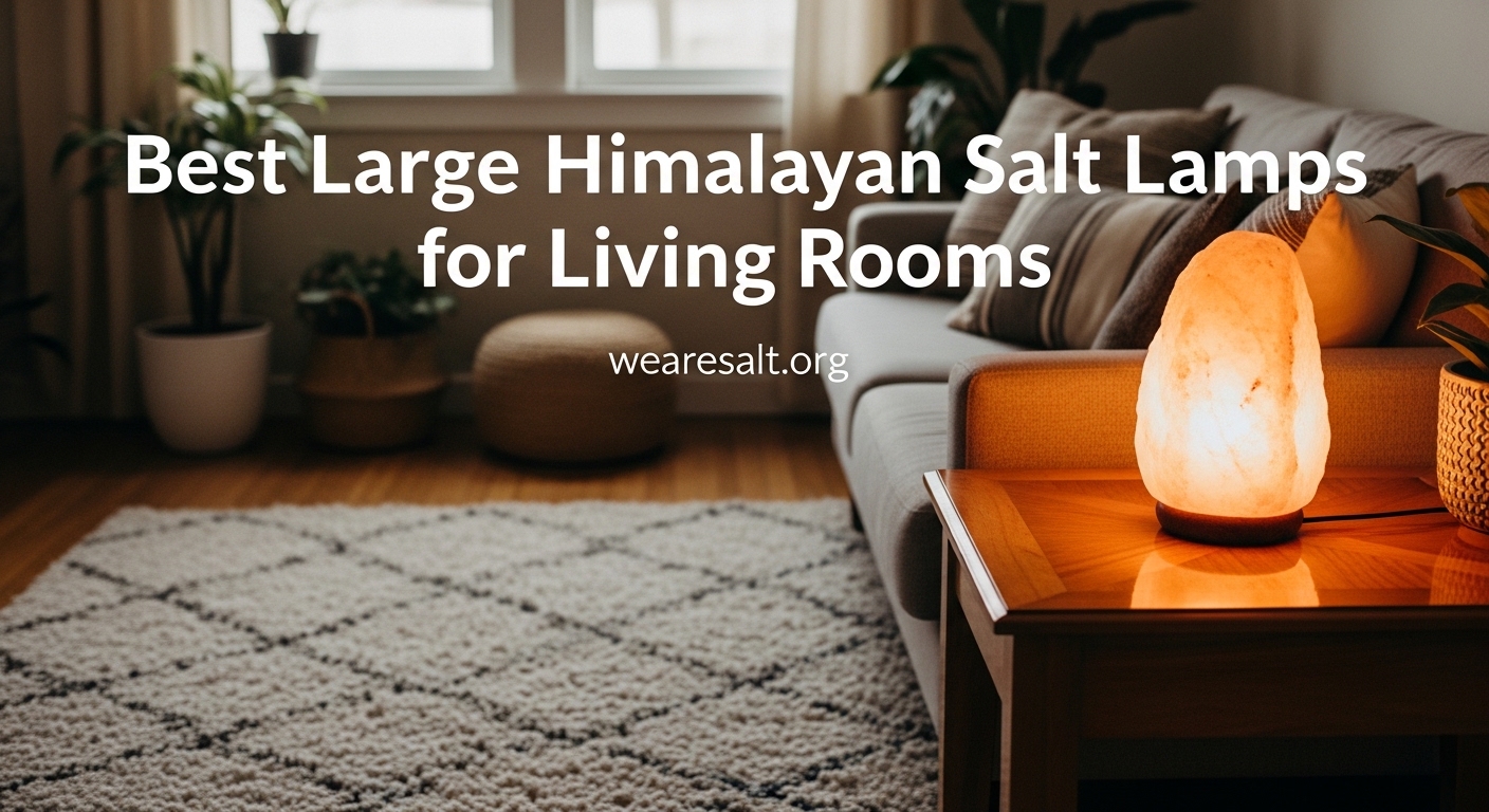 Best Large Himalayan Salt Lamps for Living Rooms
