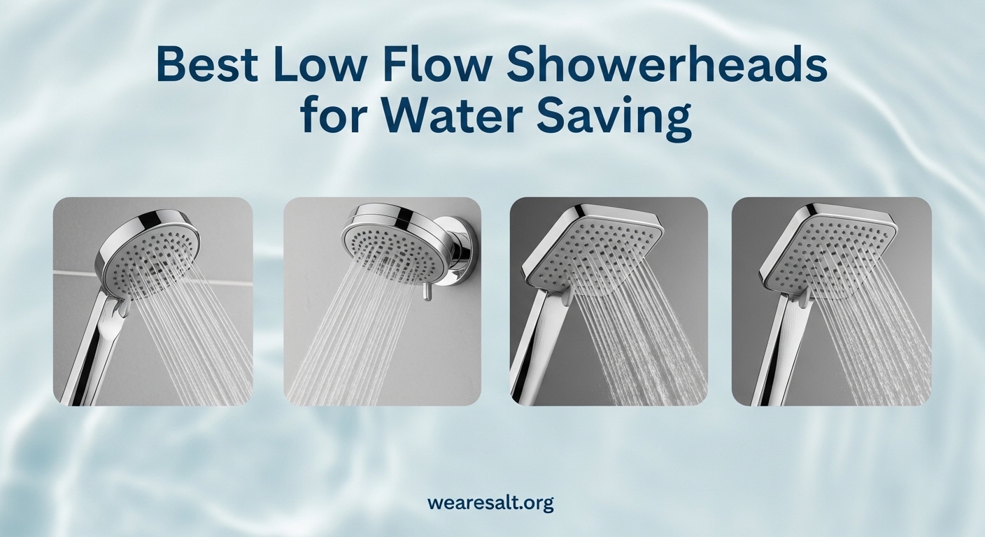 Best Low Flow Showerheads for Water Saving