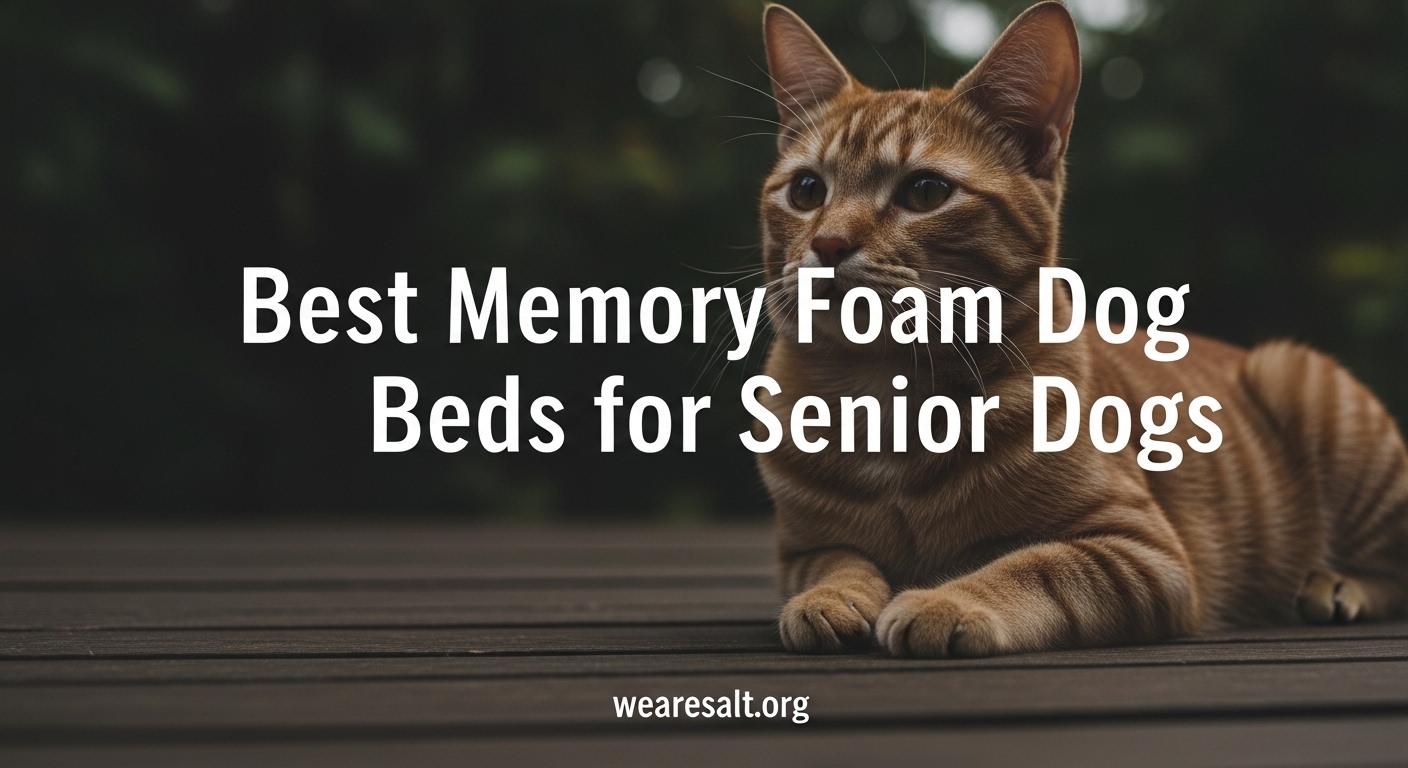Best Memory Foam Dog Beds for Senior Dogs