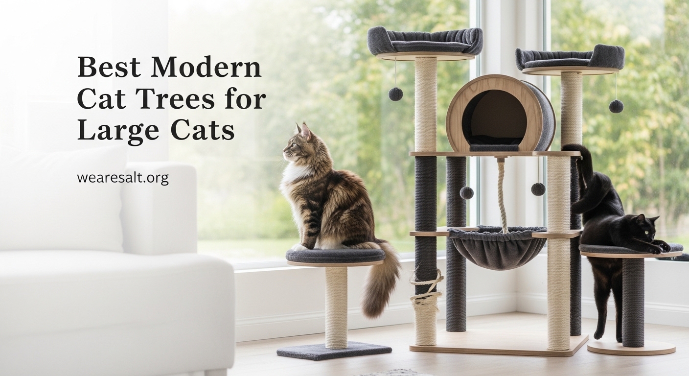 Best Modern Cat Trees for Large Cats