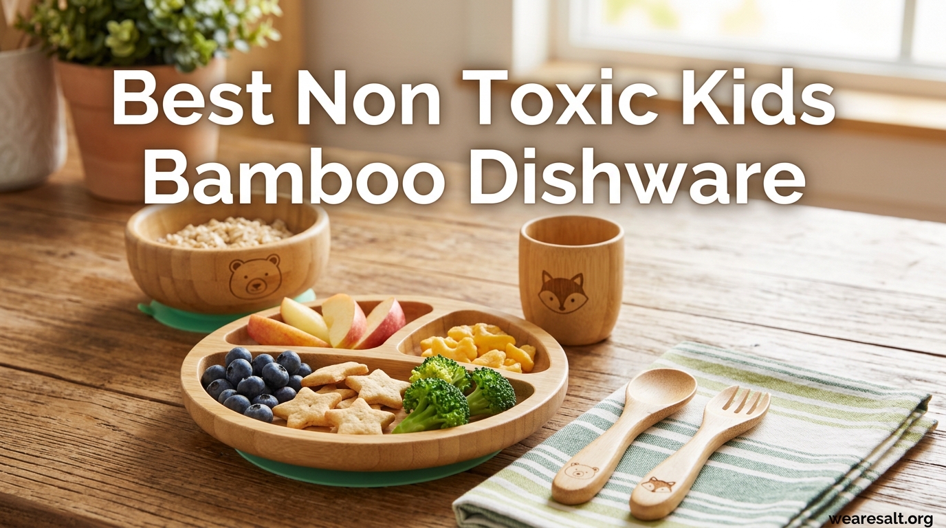 Best Non Toxic Kids Bamboo Dishware
