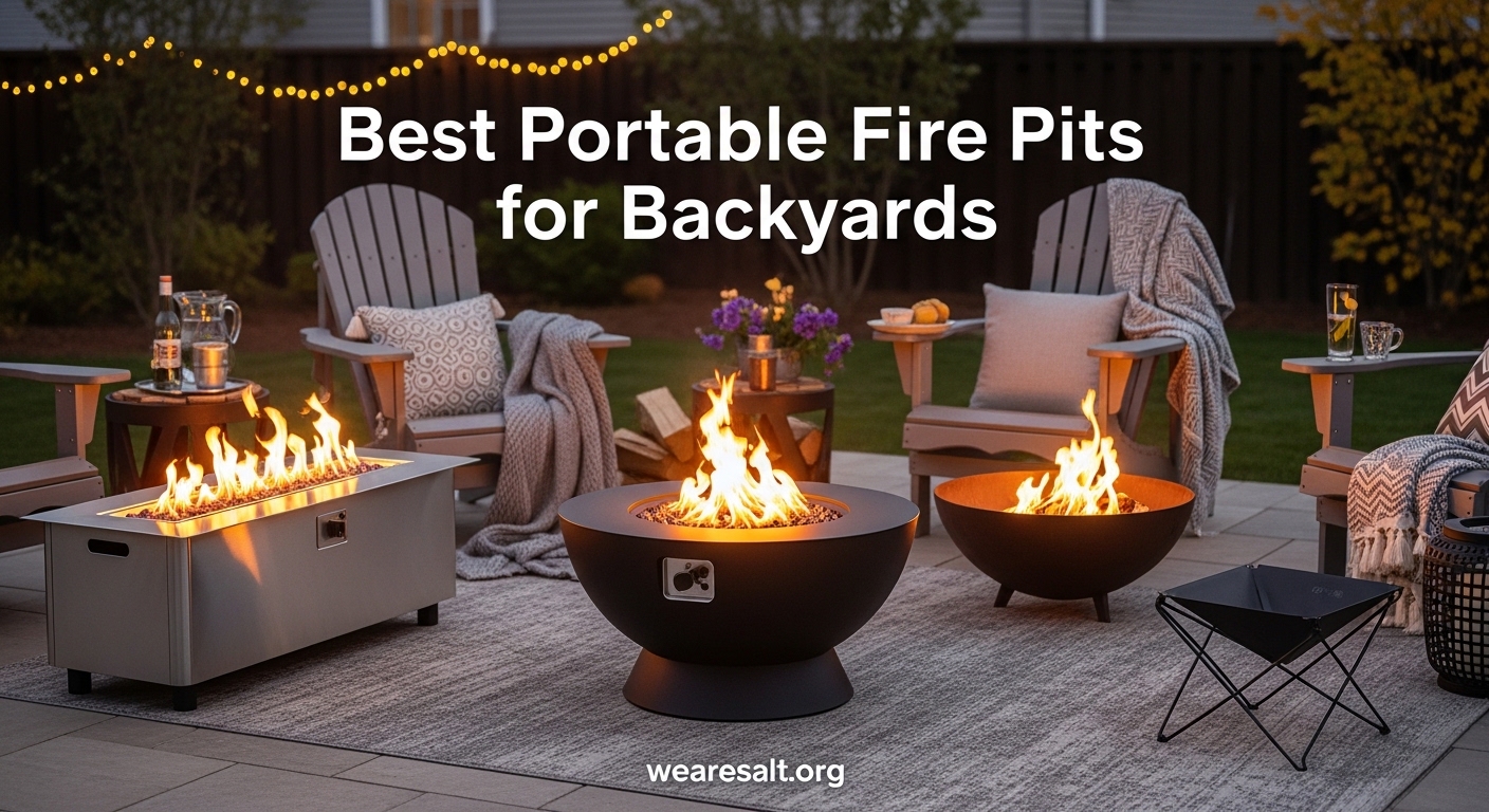 Best Portable Fire Pits for Backyards