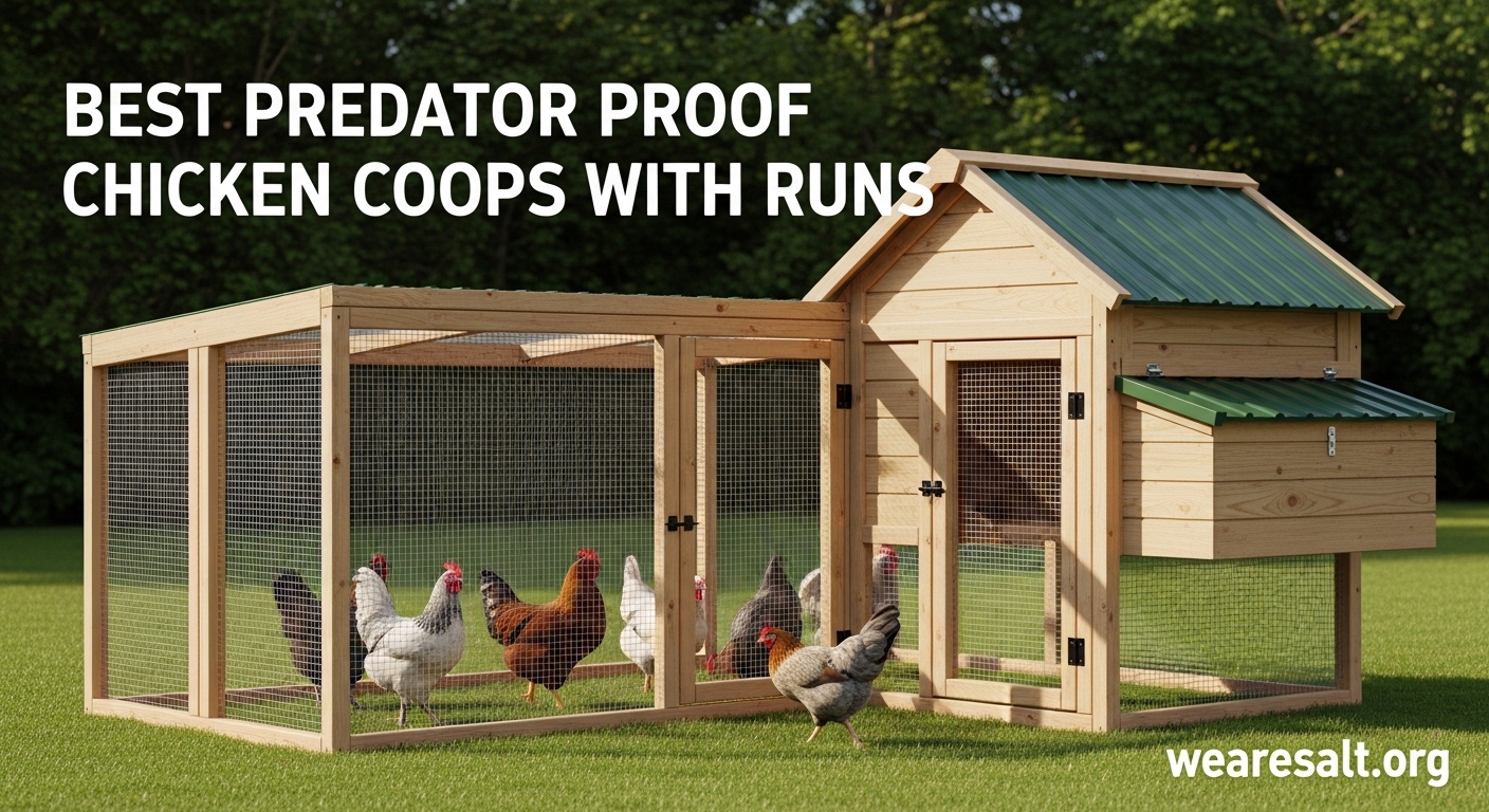 Best Predator Proof Chicken Coops with Runs