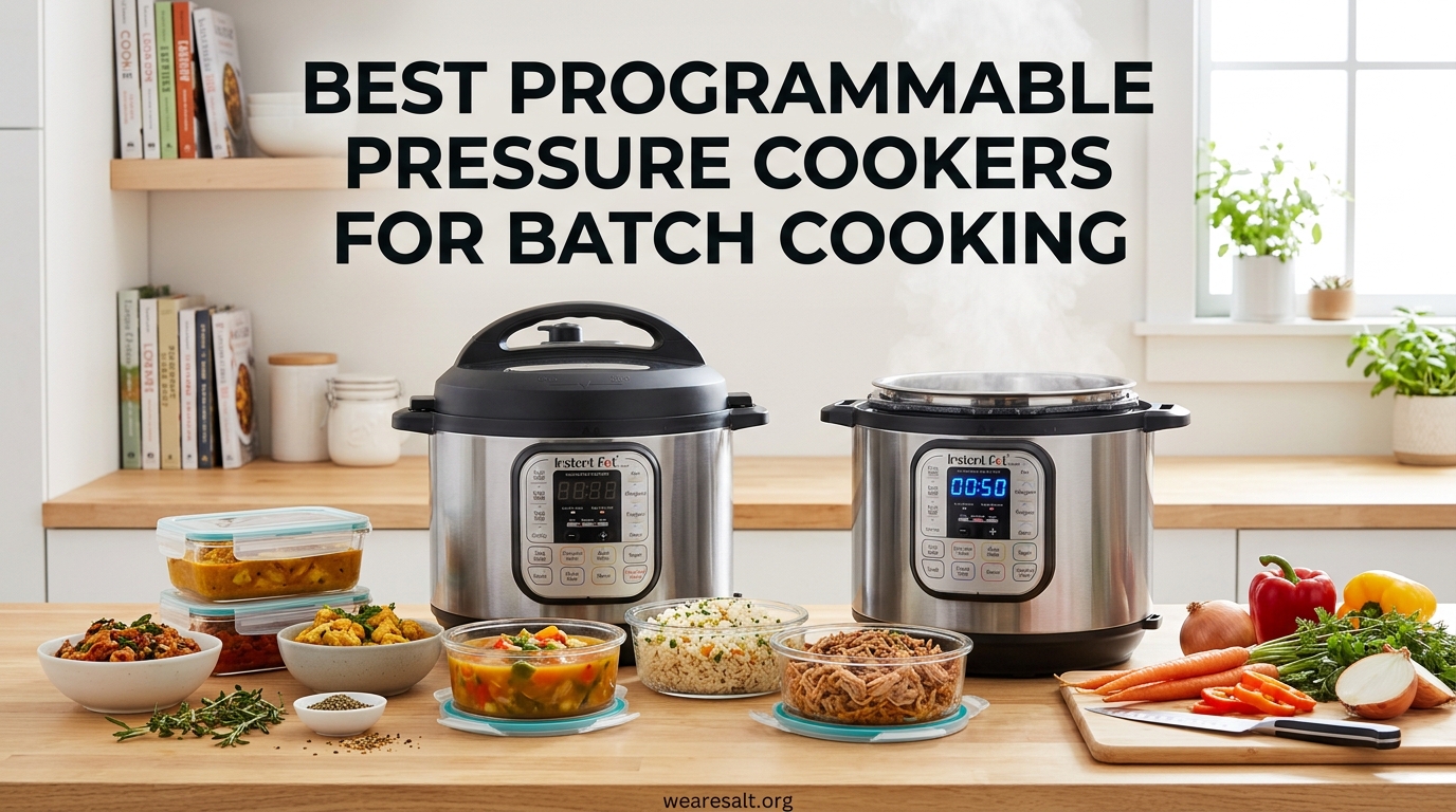 Best Programmable Pressure Cookers for Batch Cooking