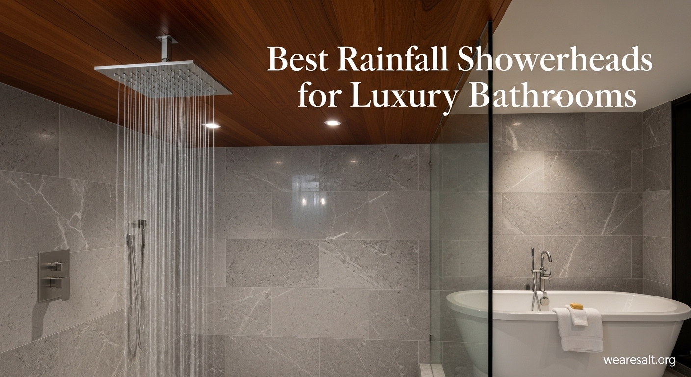 Best Rainfall Showerheads for Luxury Bathrooms