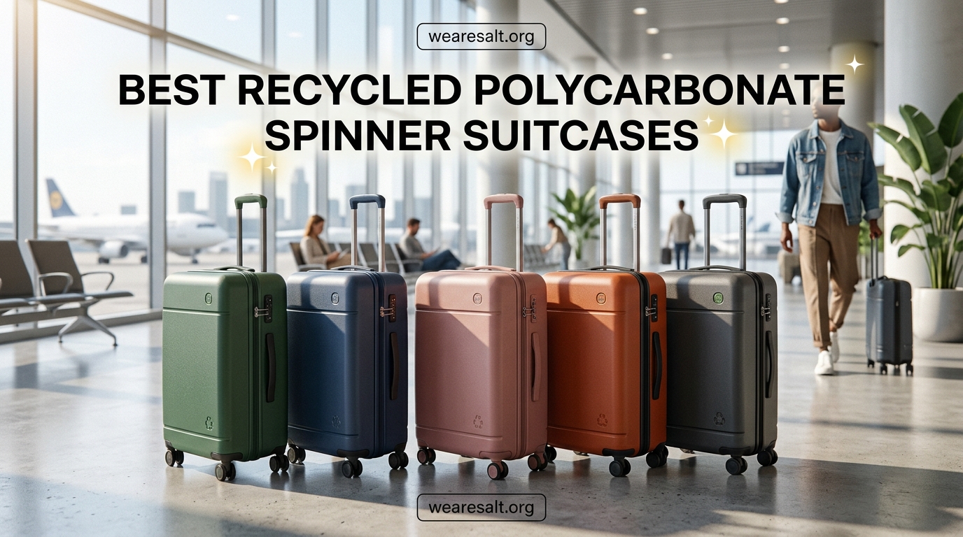 Best Recycled Polycarbonate Spinner Suitcases