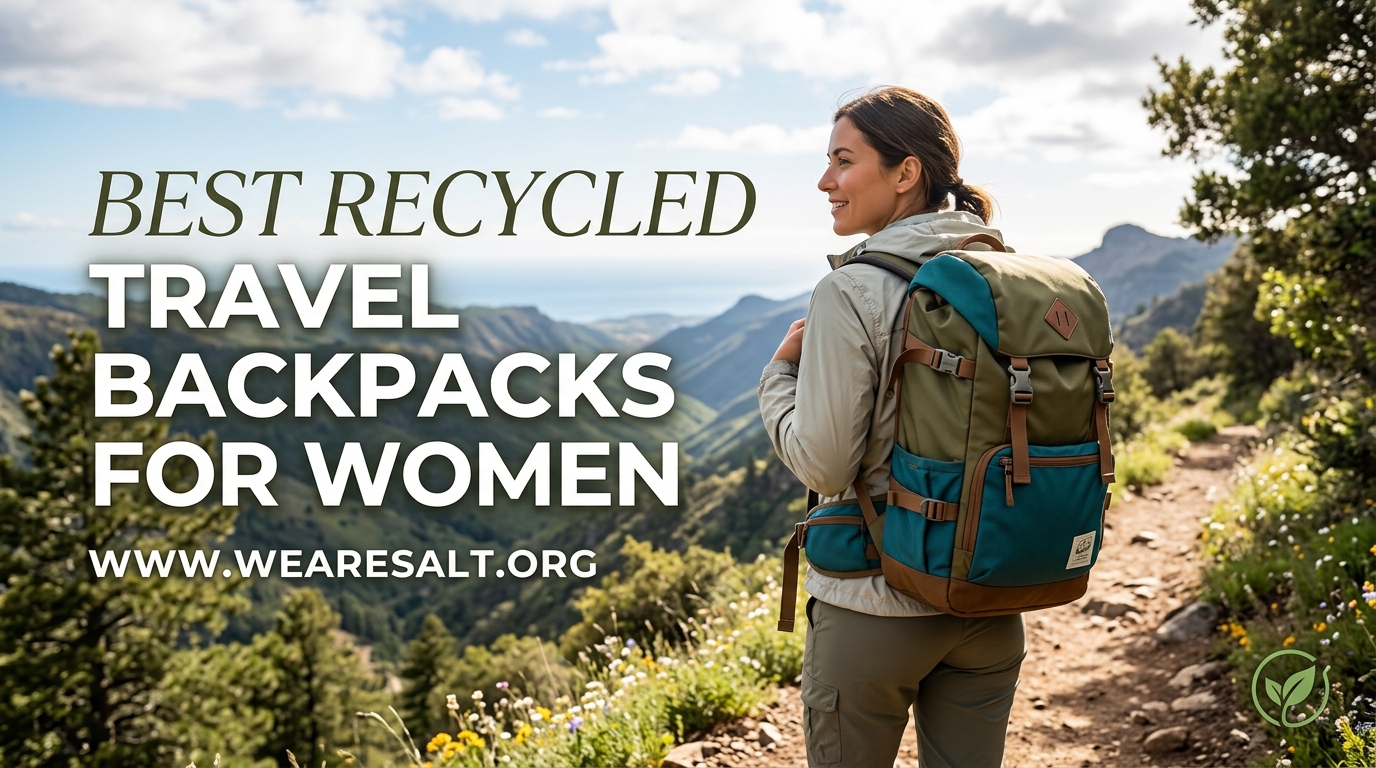 Best Recycled Travel Backpacks for Women