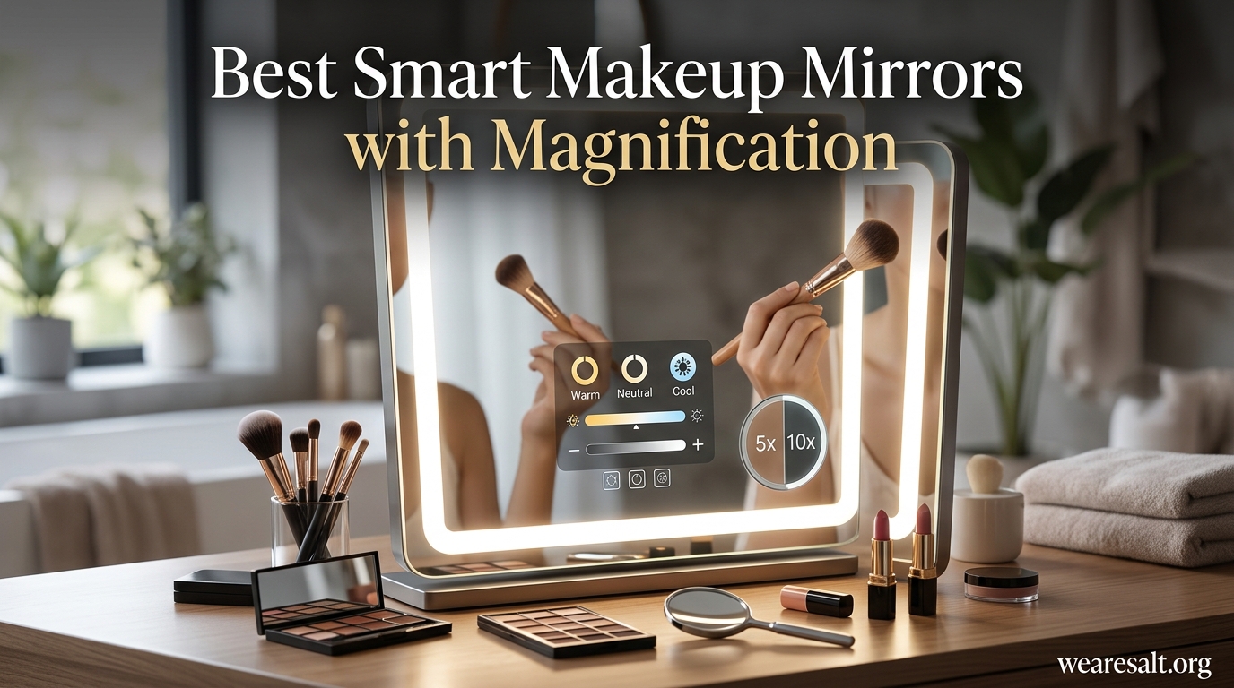 Best Smart Makeup Mirrors with Magnification