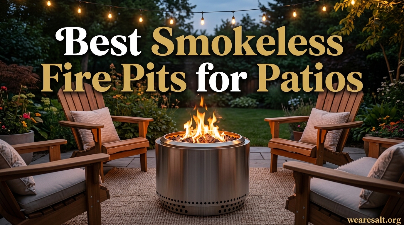 Best Smokeless Fire Pits for Patios