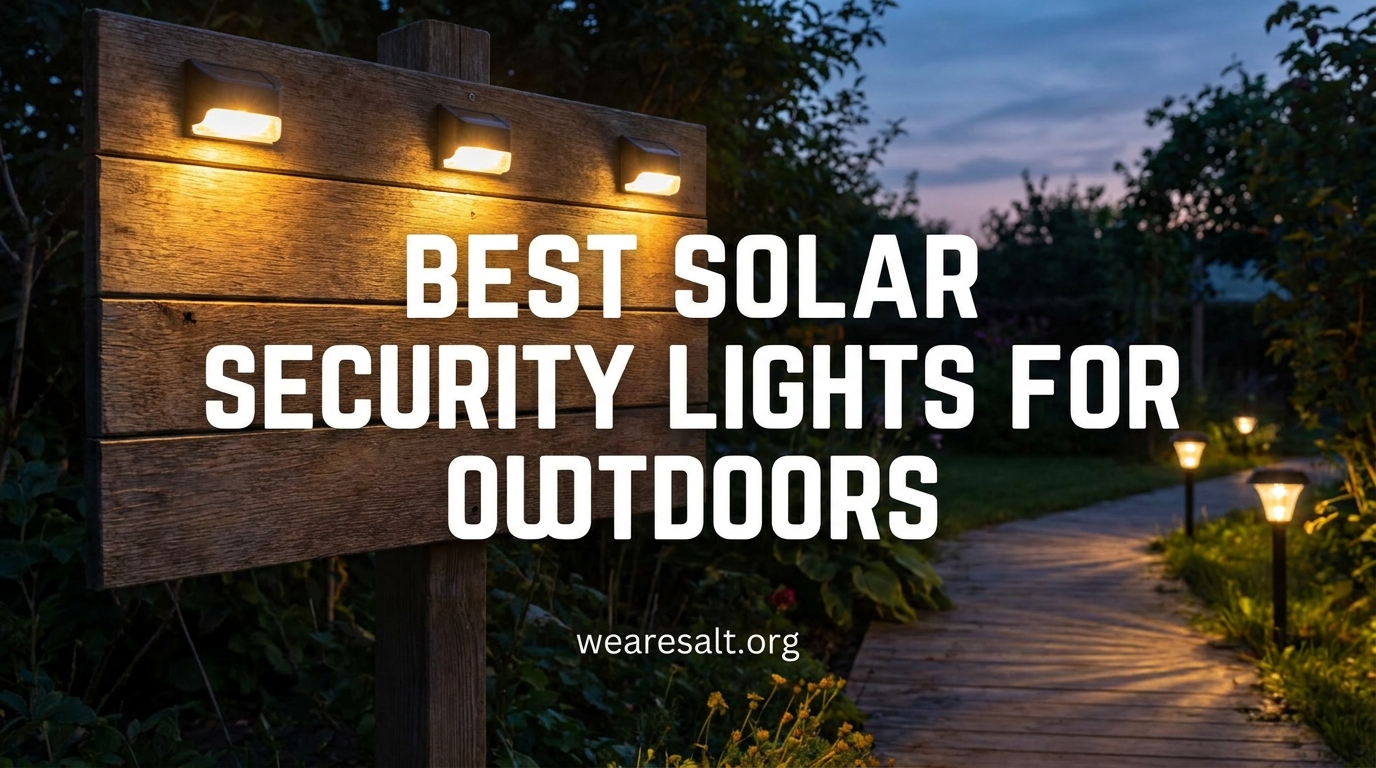 Best Solar Security Lights for Outdoors