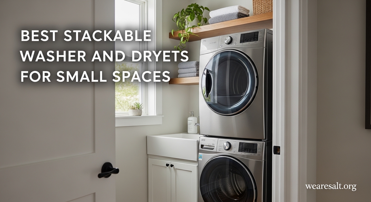 Best Stackable Washer and Dryer Sets for Small Spaces