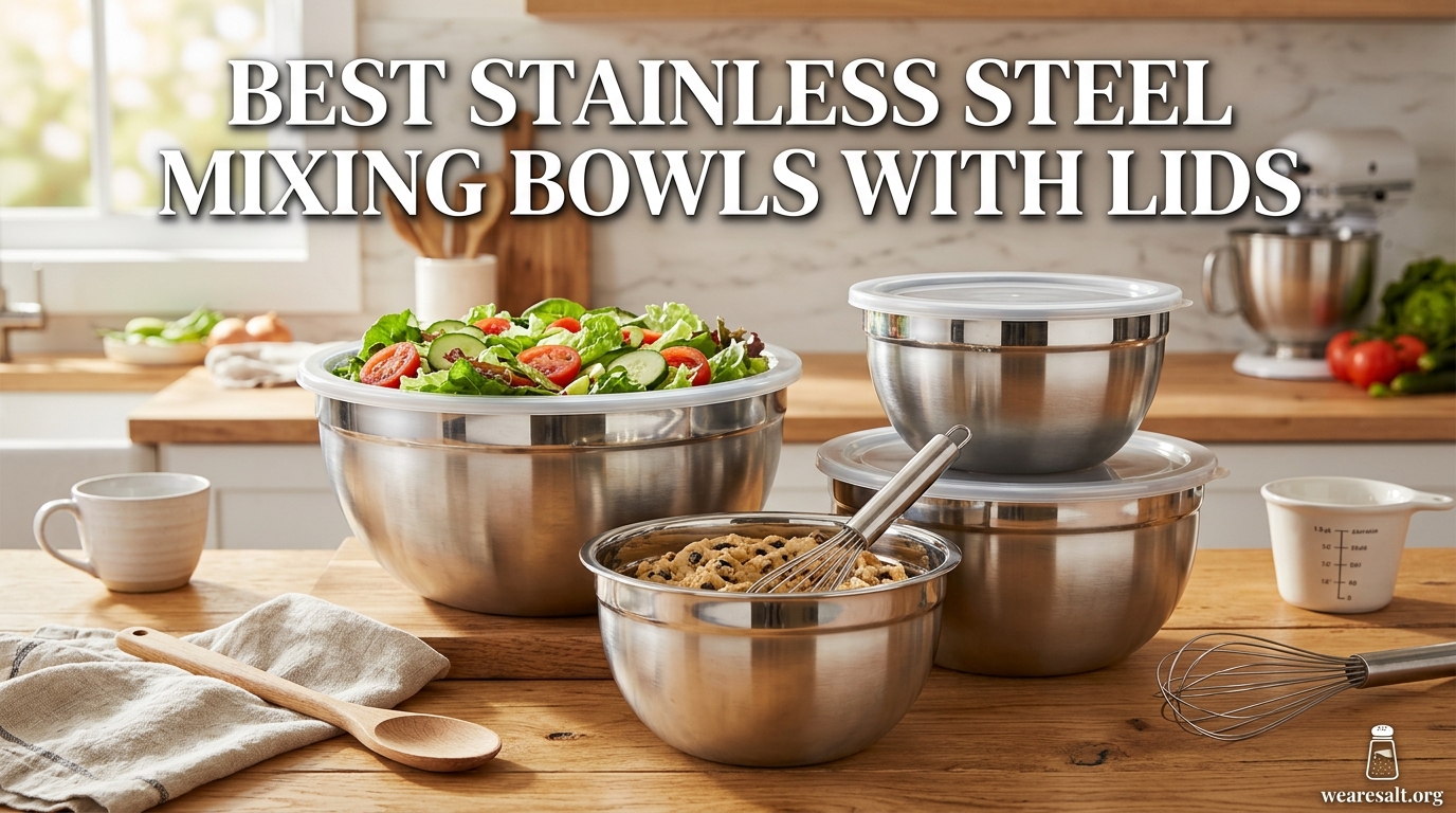 Best Stainless Steel Mixing Bowls with Lids
