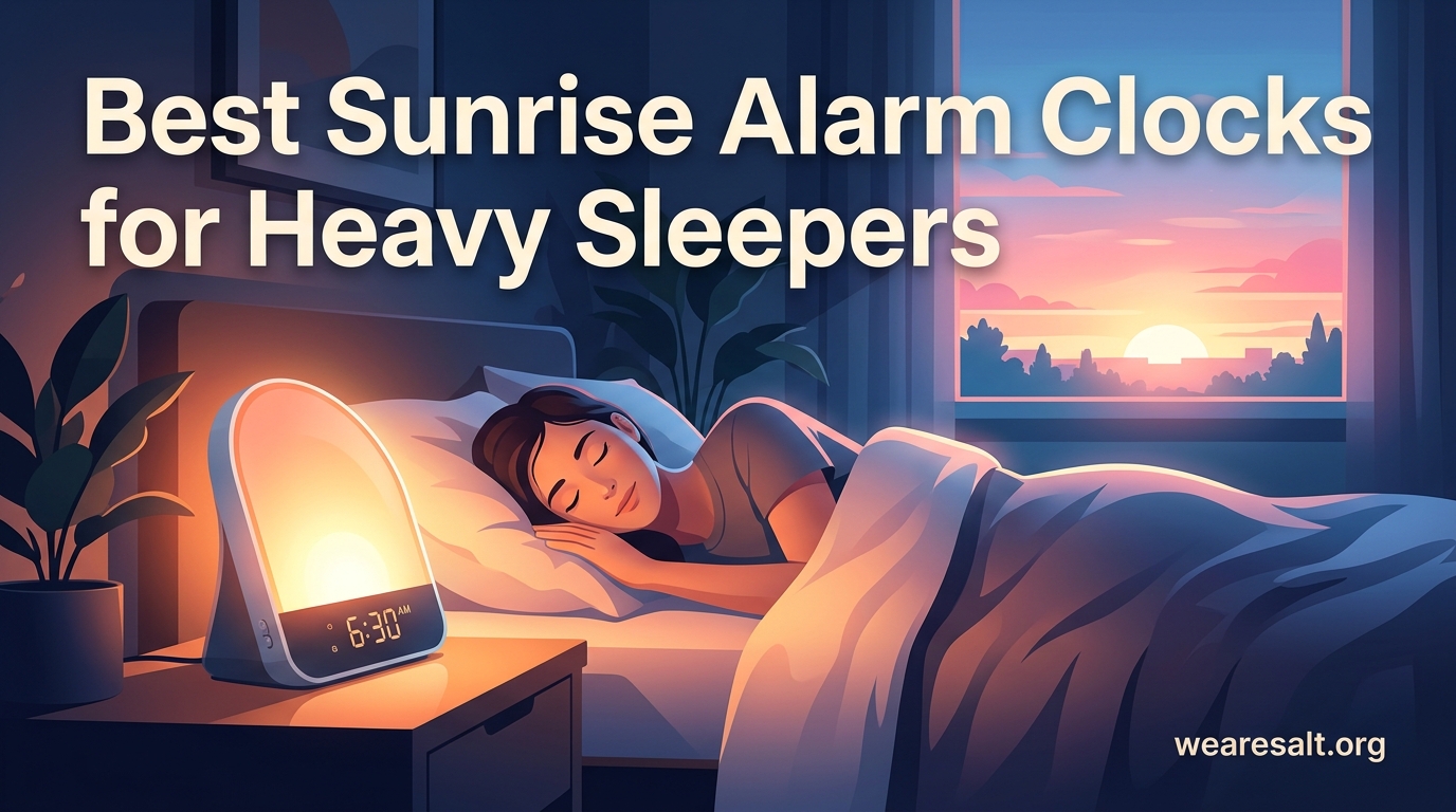 Best Sunrise Alarm Clocks for Heavy Sleepers