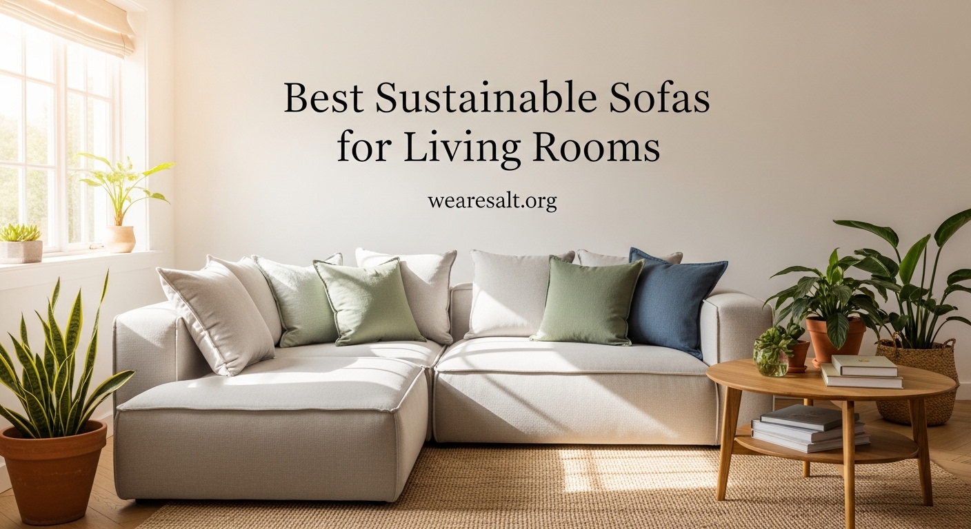 Best Sustainable Sofas for Living Rooms