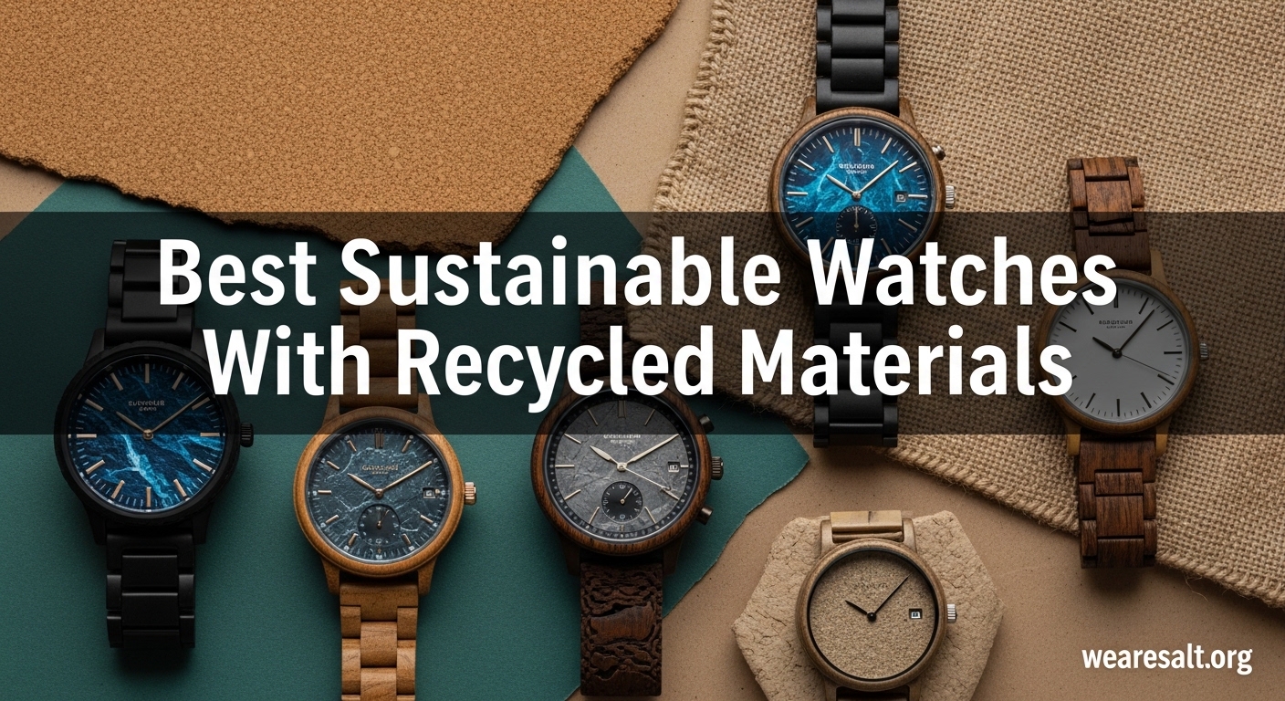 Best Sustainable Watches With Recycled Materials