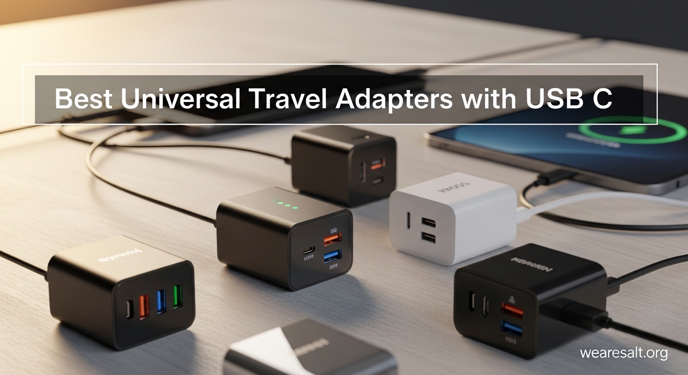 Best Universal Travel Adapters with USB C