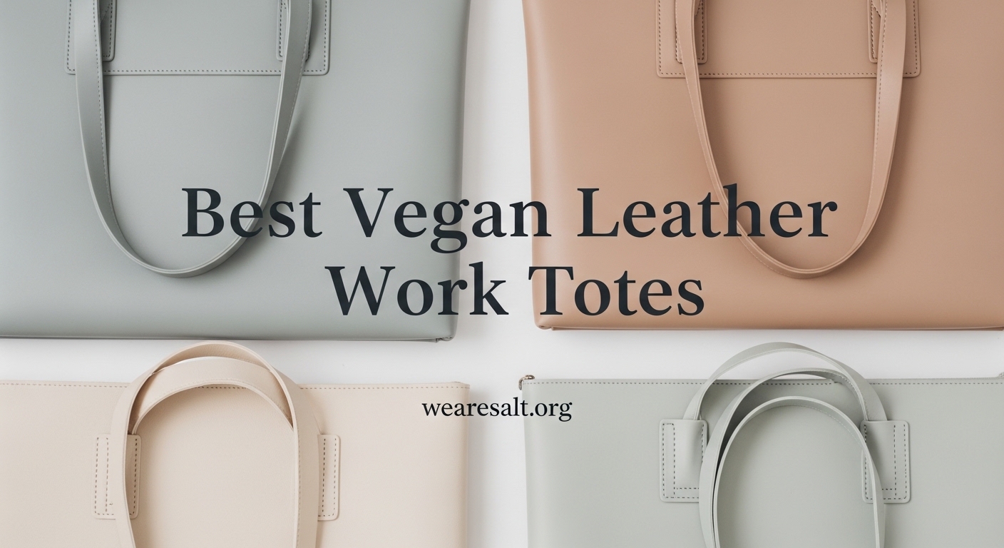 Best Vegan Leather Work Totes