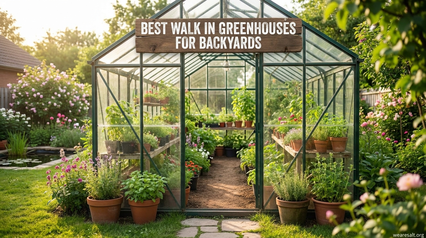 Best Walk in Greenhouses for Backyards