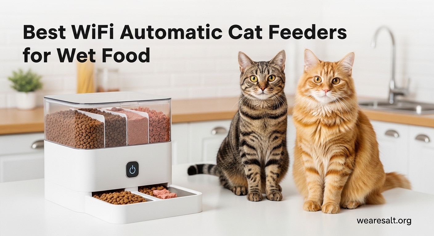 Best WiFi Automatic Cat Feeders for Wet Food