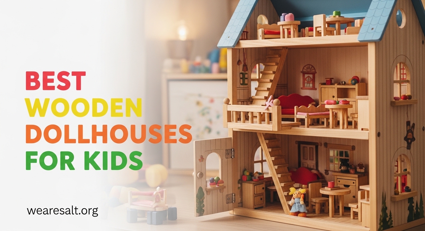 Best Wooden Dollhouses for Kids