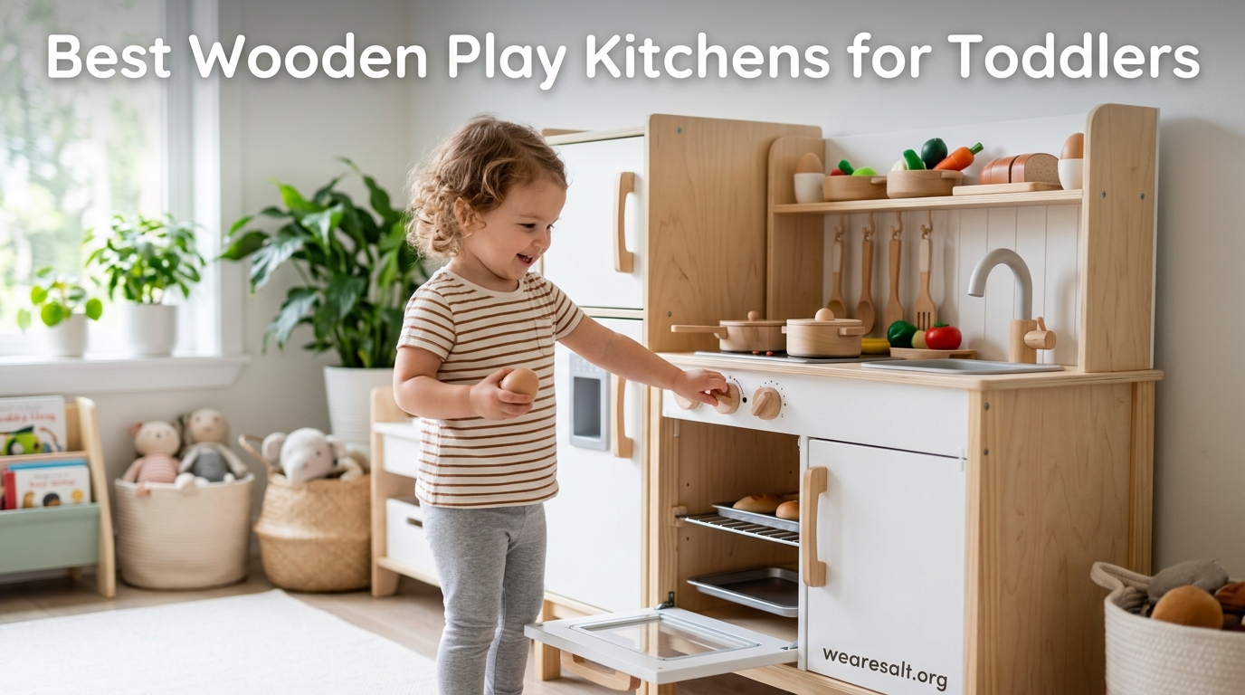 Best Wooden Play Kitchens for Toddlers
