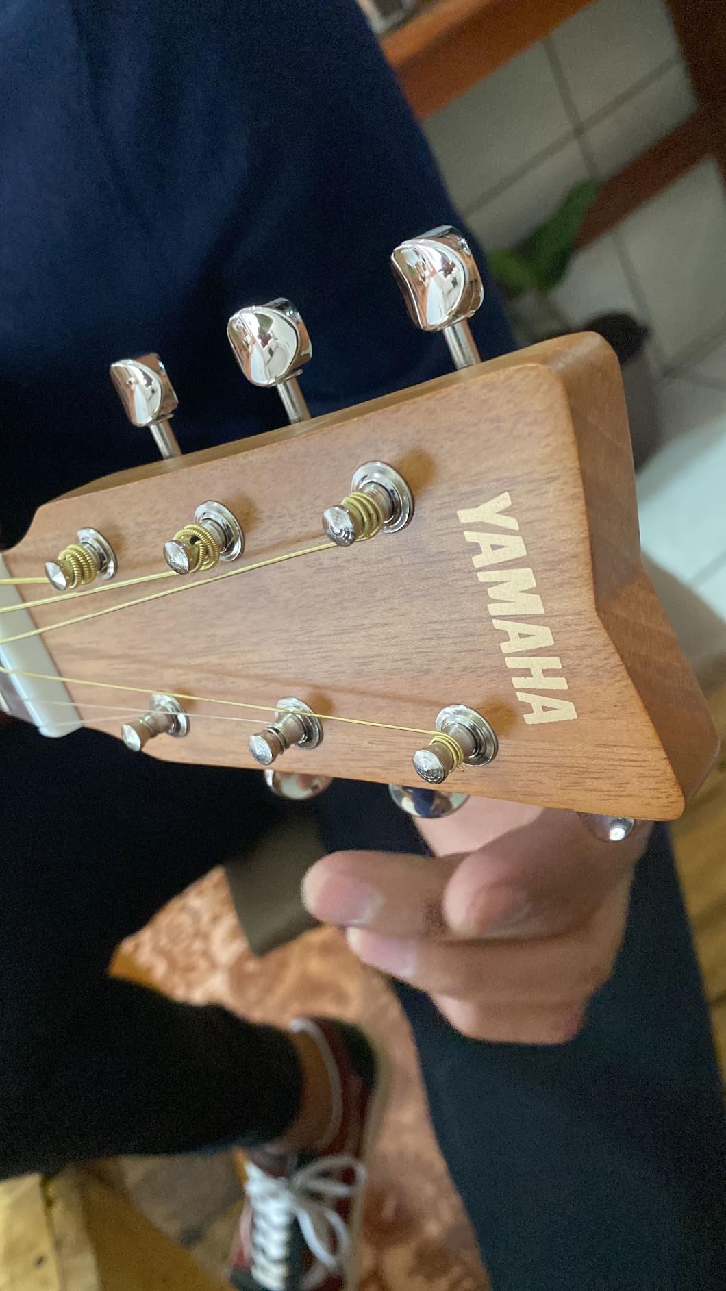 Yamaha JR1 FG Junior 3/4 Size Acoustic Guitar, Natural customer photo 2
