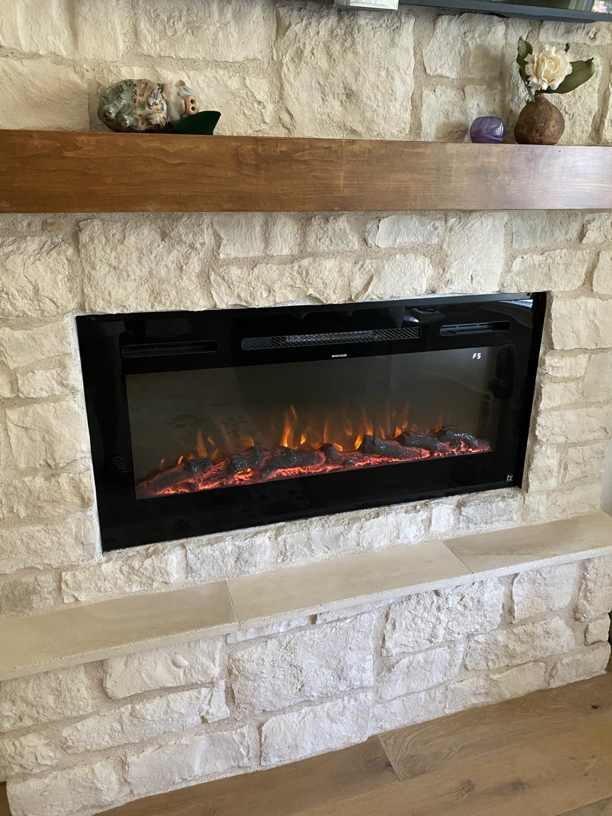 Touchstone Smart Electric Fireplace - The Sideline 50