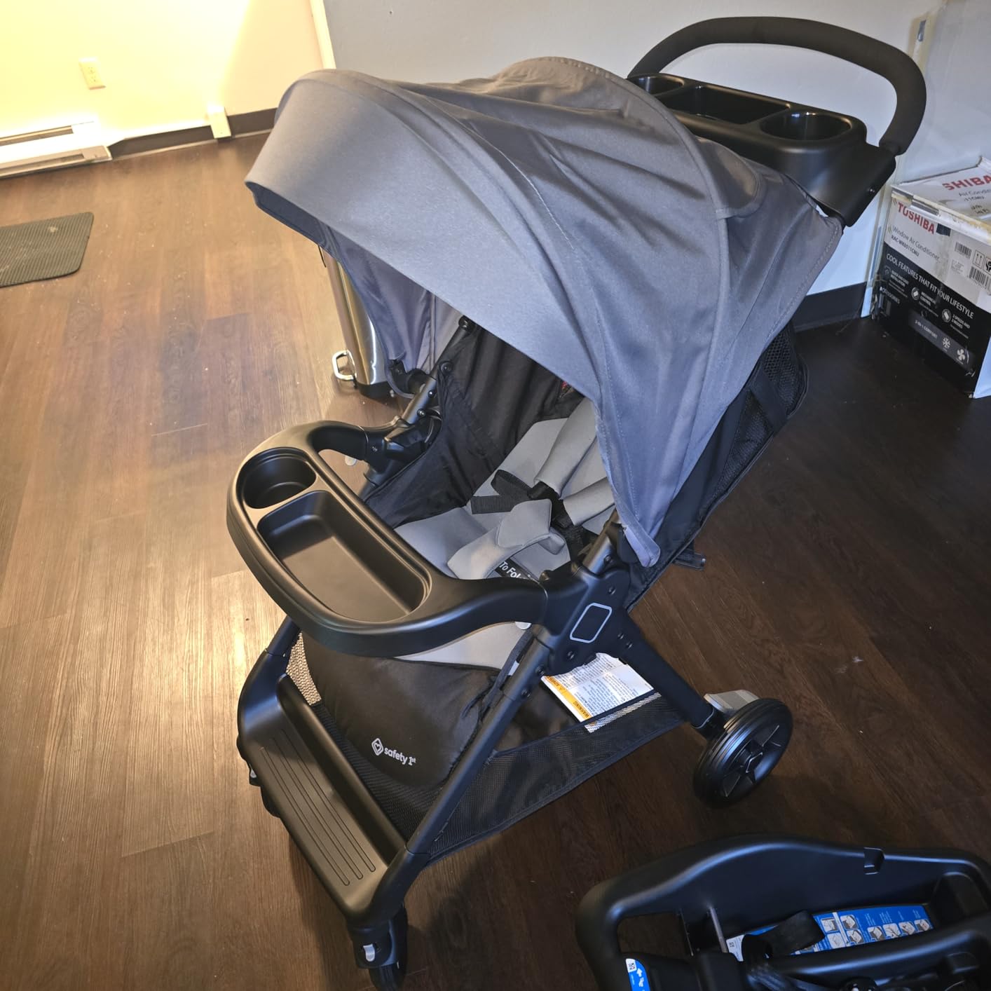 Safety 1st Smooth Ride Travel System Stroller and OnBoard FLX Infant Car Seat, Newborn to Toddler Baby Combo, Monument customer photo 2