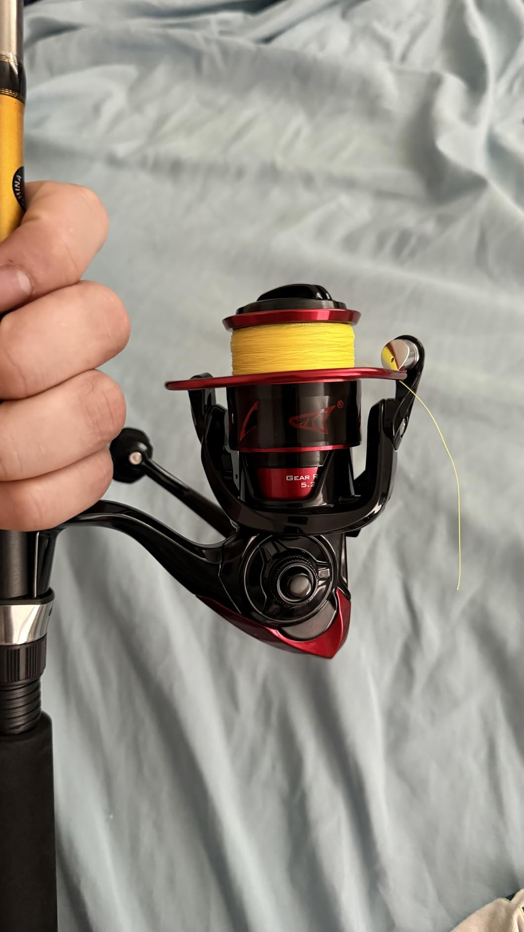 KastKing Sharky Spinning Reel - Saltwater & Freshwater, Carbon Fiber Drag 33-39.5LB, 10+1 Stainless Bearings customer photo 1