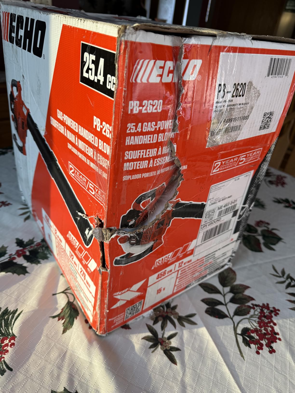 Echo 172 MPH 456 CFM 25.4 cc Gas 2-Stroke X Series Handheld Leaf Blower PB-2620 customer photo 2