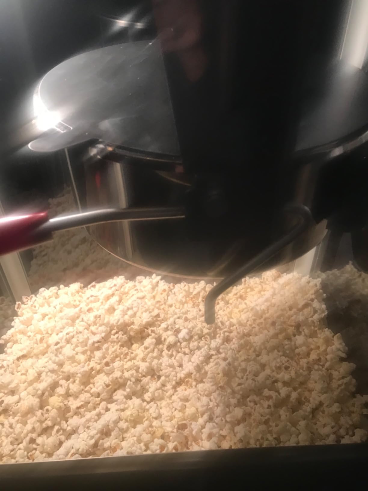 Olde Midway Commercial Popcorn Machine Maker Popper with Extra Large 16-Ounce Kettle, Black customer photo 1