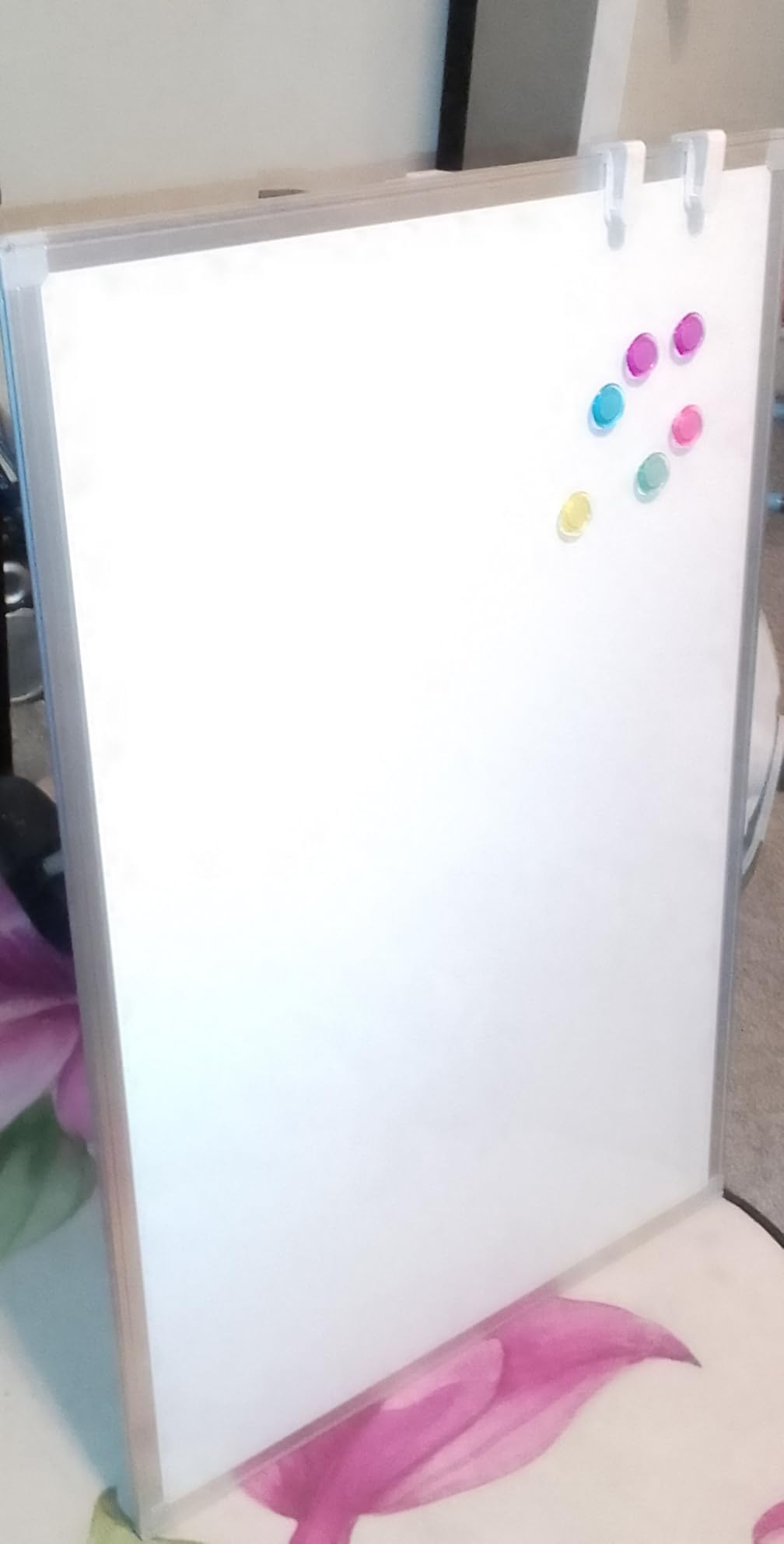Easel Whiteboard - Magnetic Portable Dry Erase 36 x 24 Tripod Height Adjustable, 3' x 2' Flipchart Easel Stand White Board for Office or Teaching at Home & Classroom customer photo 2