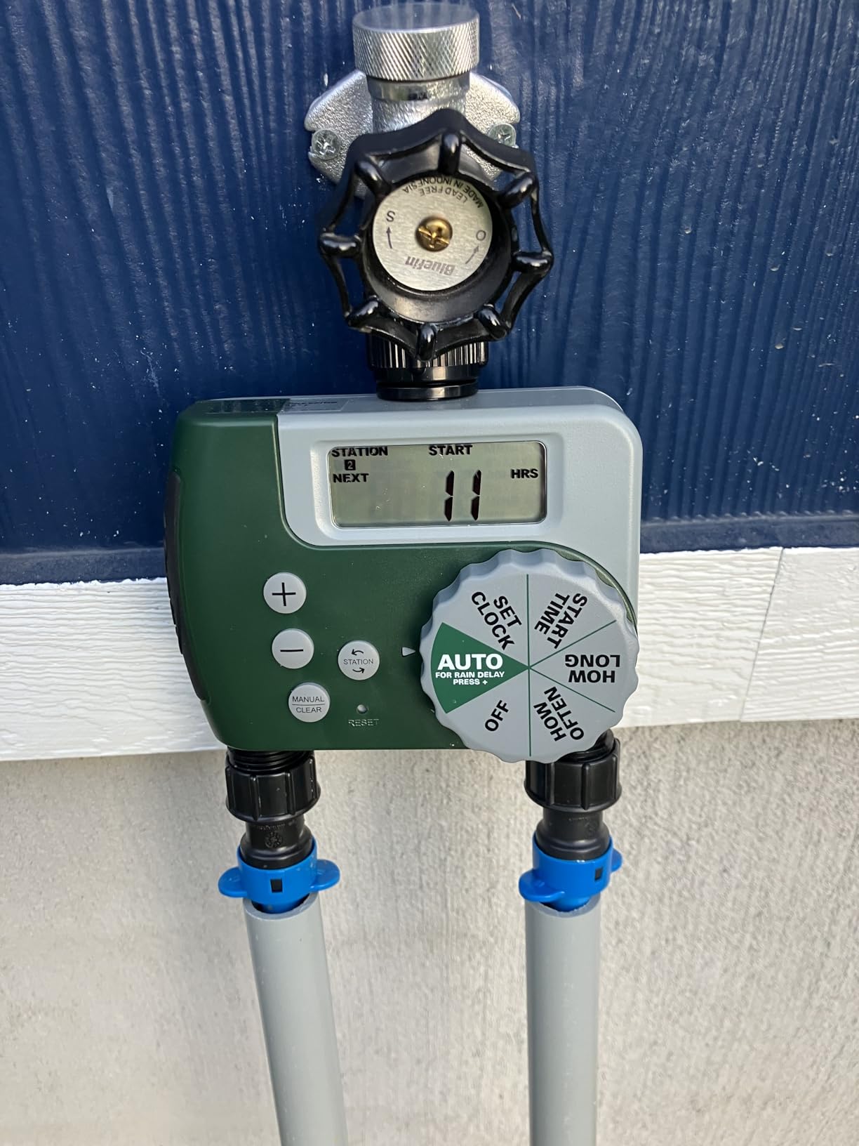 Orbit 2-Zone All-in-One Automatic Watering System - DIY Lawn Kit - Double Outlet Hose Timer customer photo 2