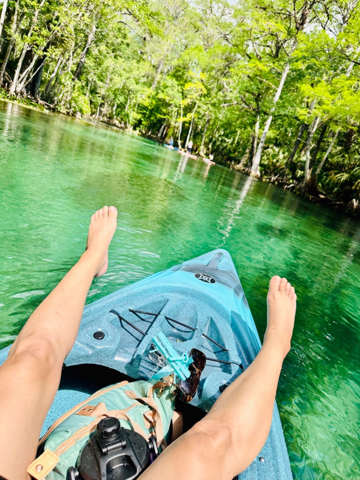 Perception Joyride - Sit Inside Kayak for Adults and Kids - Recreational and Multi-Water Kayak with Selfie Slot customer photo 1