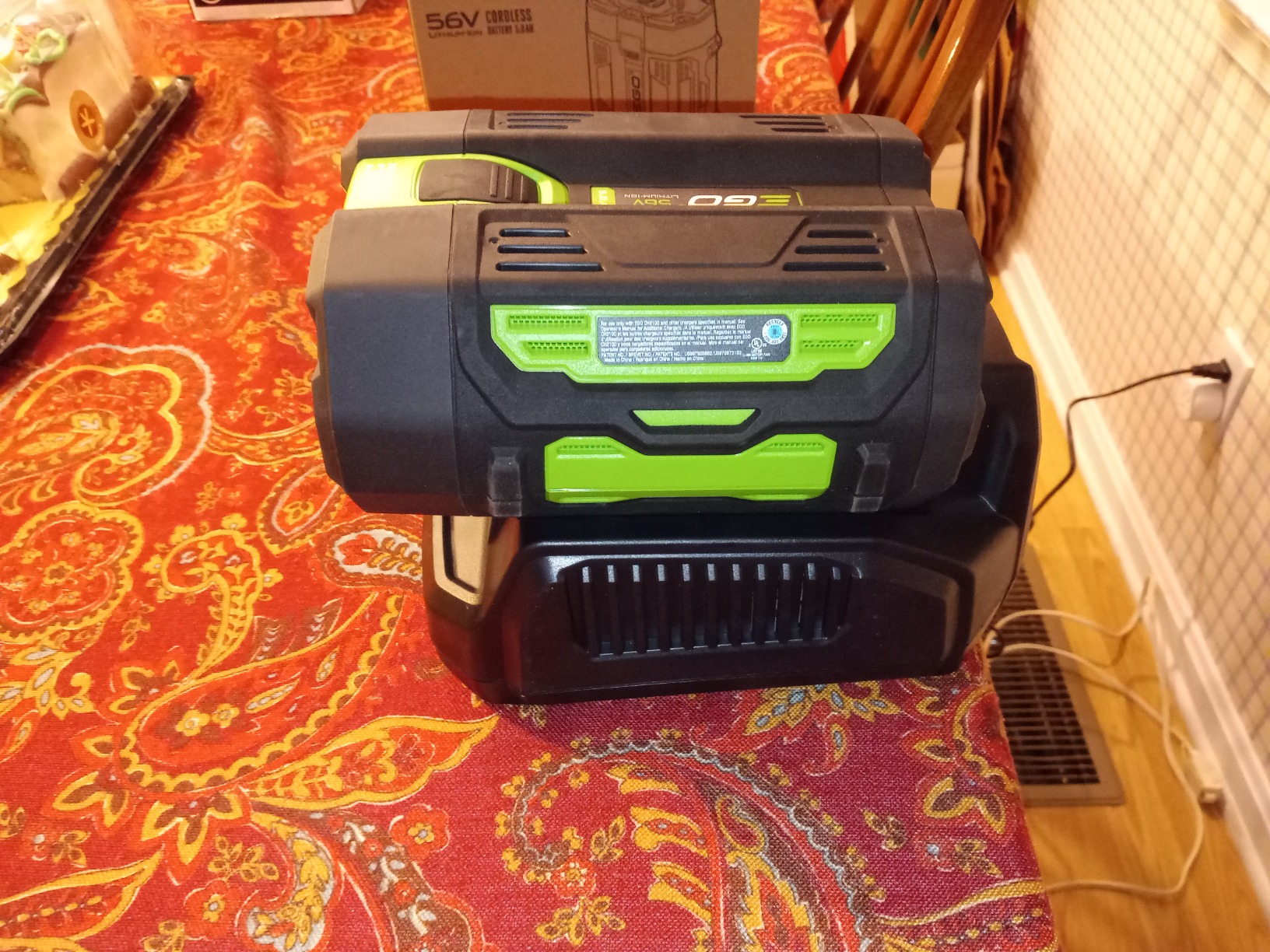 EGO POWER+ Leaf Blower, Cordless Electric 650 CFM, Includes 56V 5.0Ah Battery and Charger - LB6504 customer photo 2